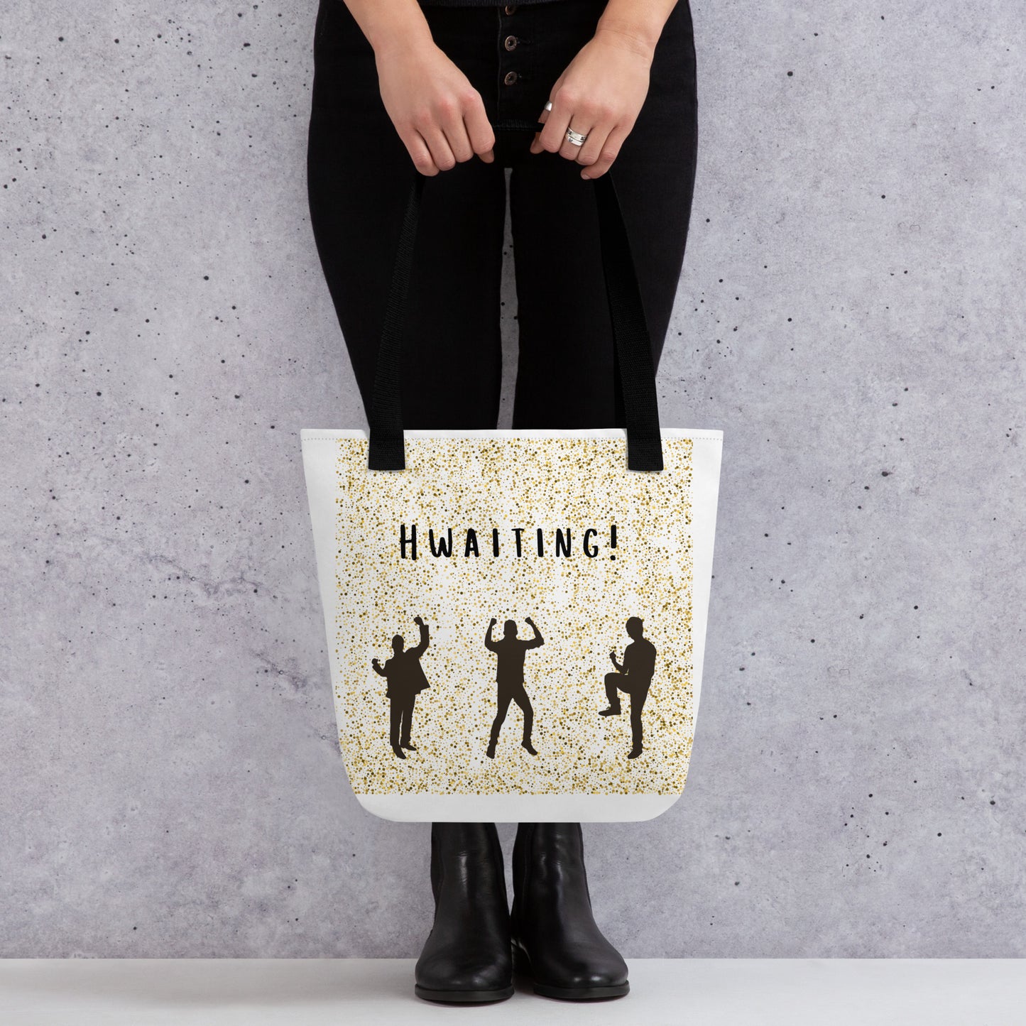 Hwaiting (encouragement) tote