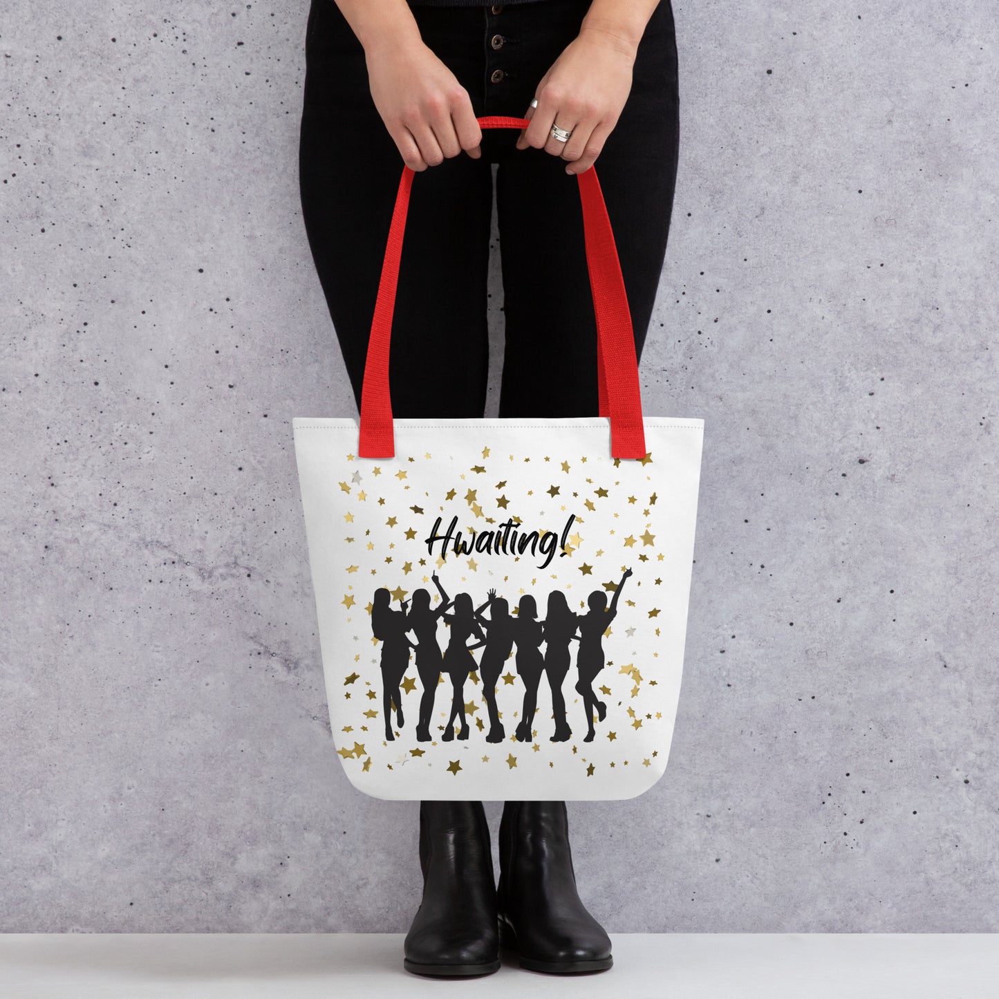 Hwaiting (Encouragement) Tote bag