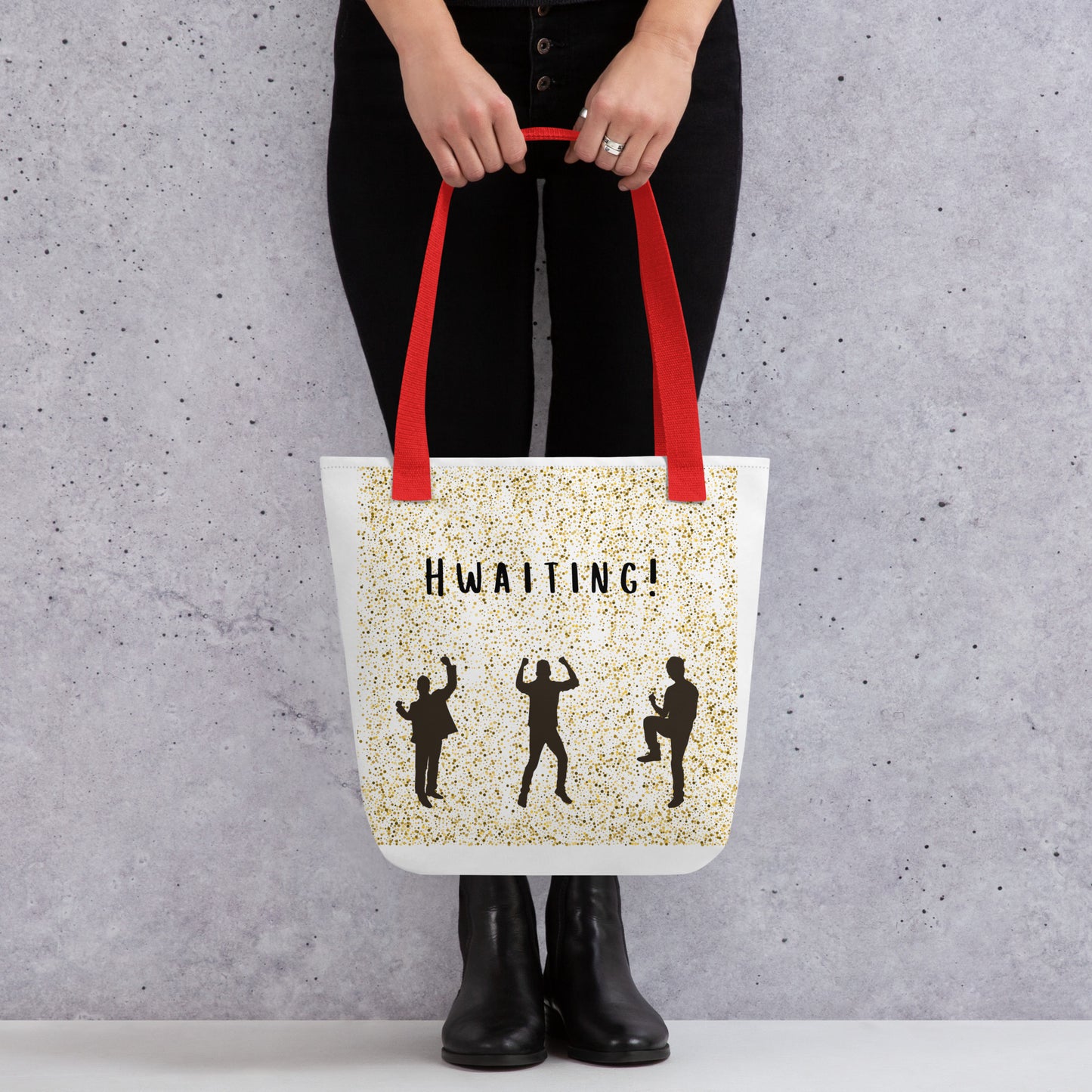 Hwaiting (encouragement) tote