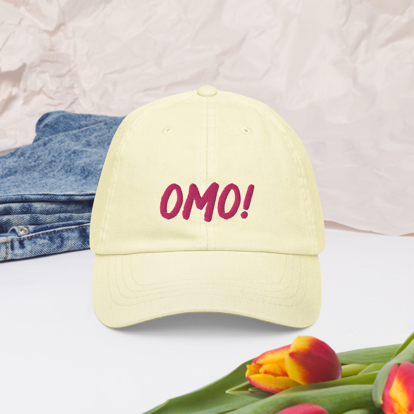 Omo (Oh my) Pastel hat