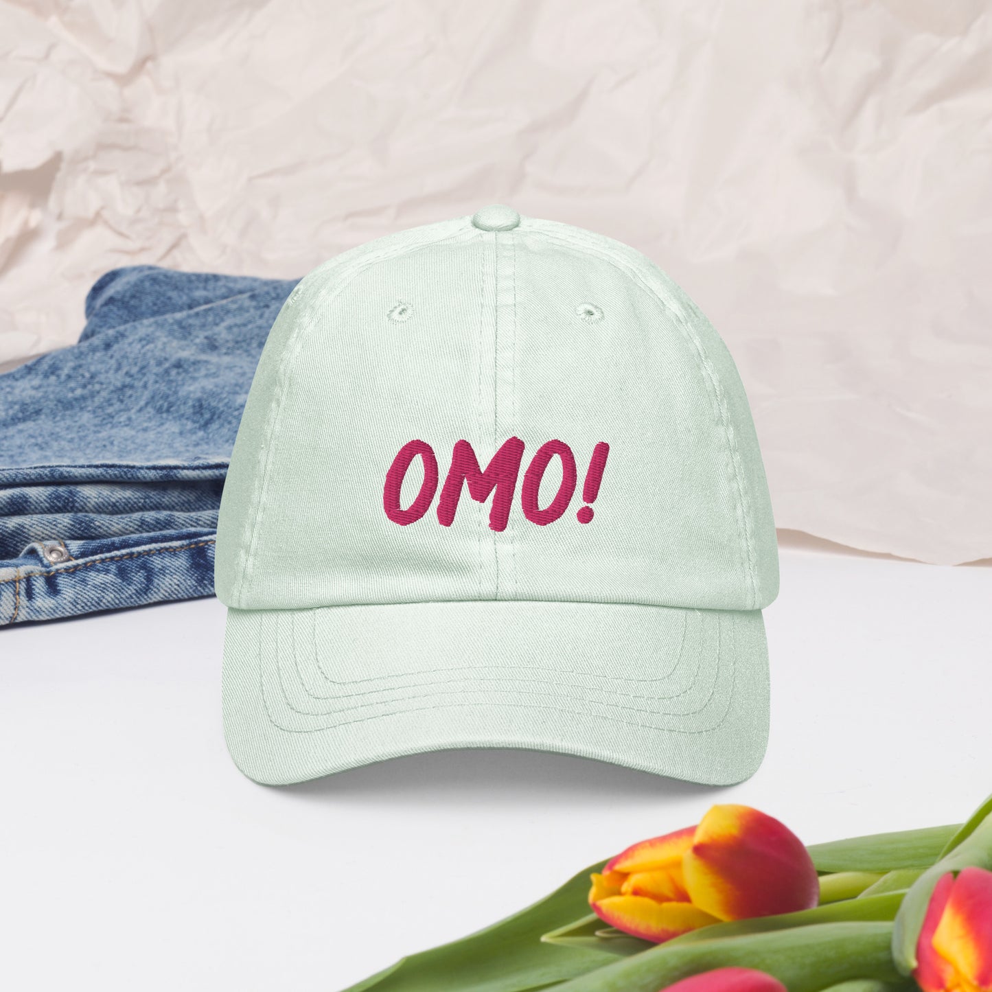 Omo (Oh my) Pastel hat