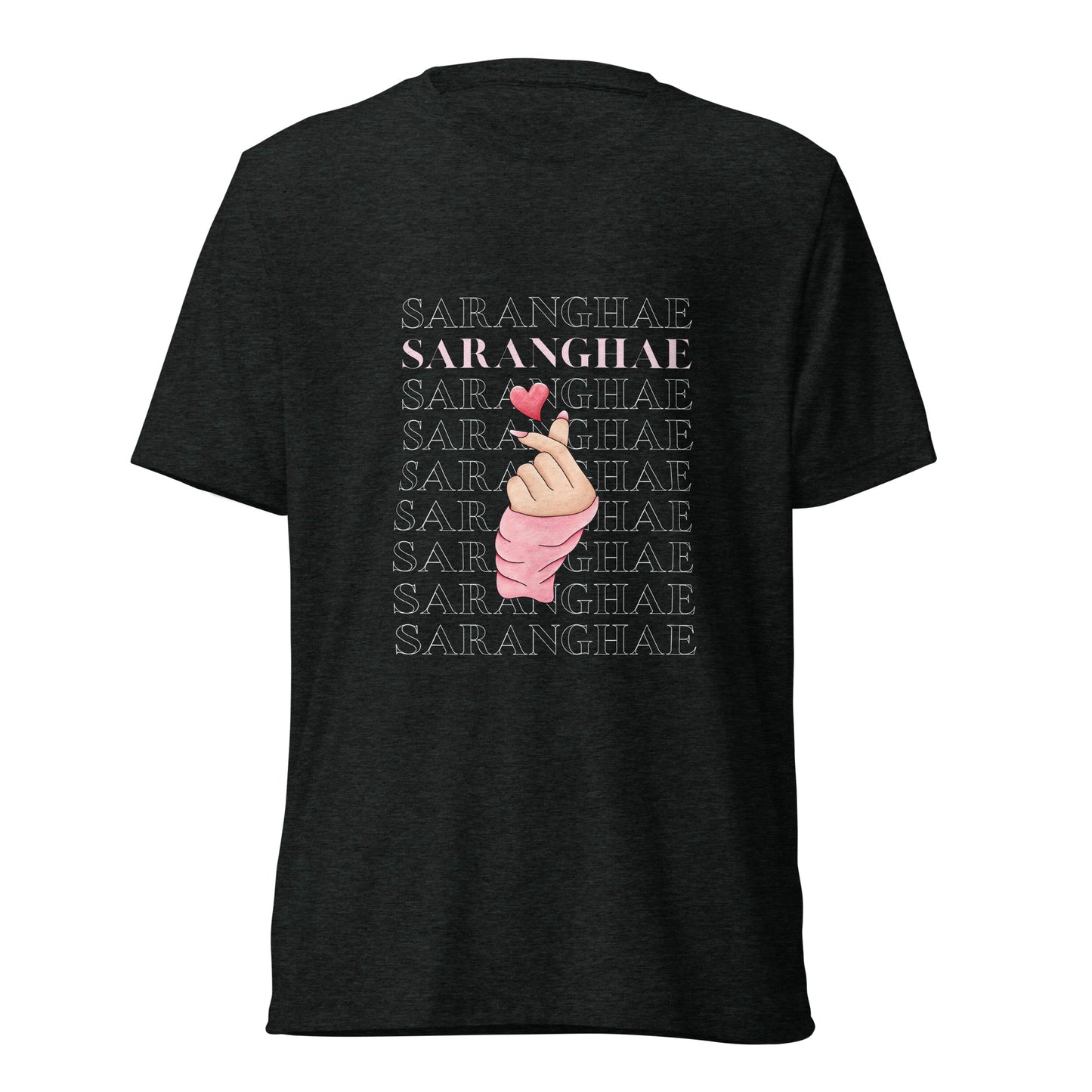 Saranghae finger heart t-shirt