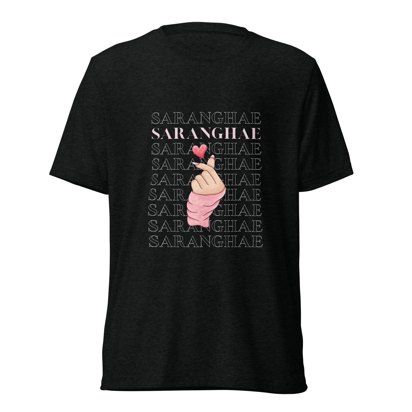 Saranghae finger heart t-shirt