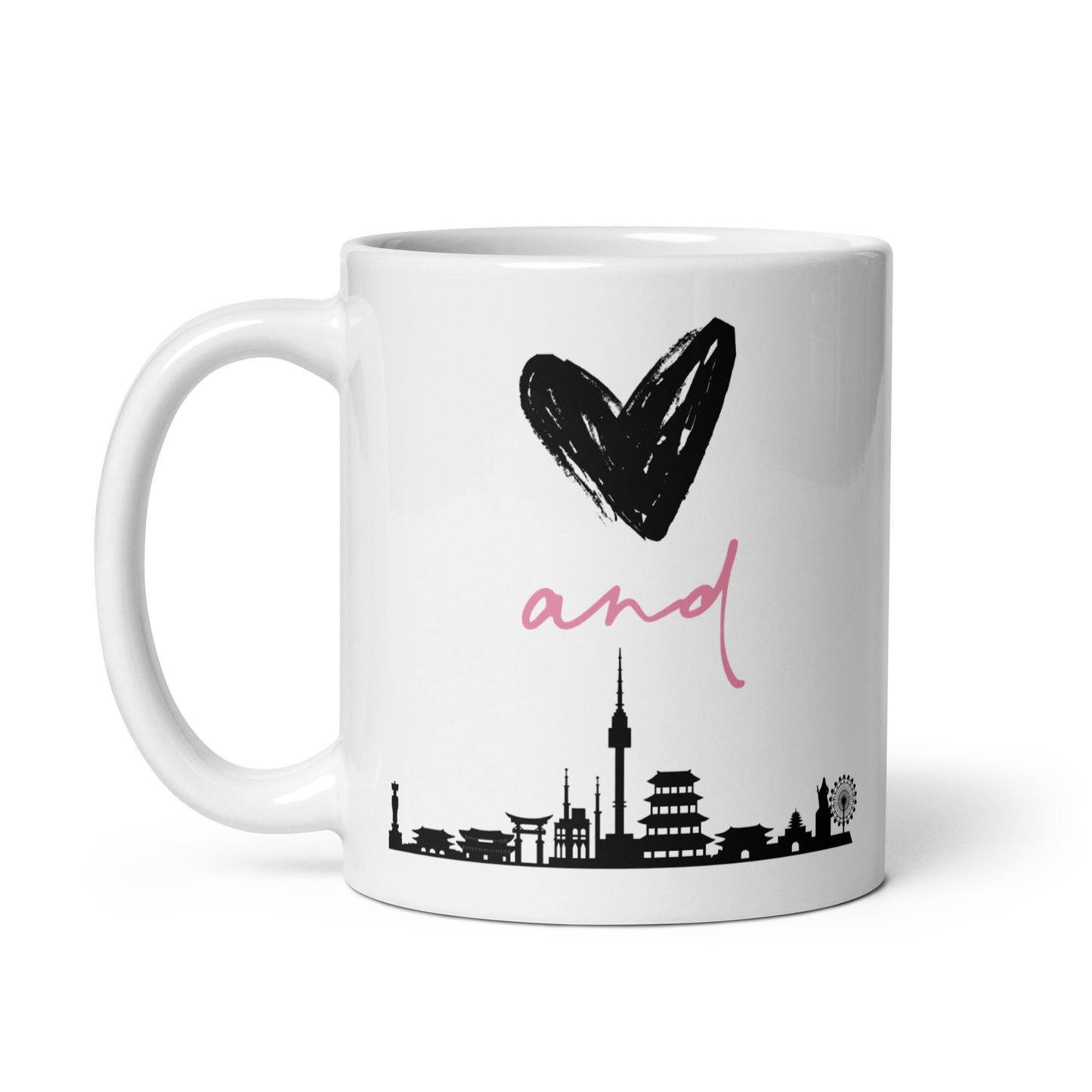 Heart and Seoul mug