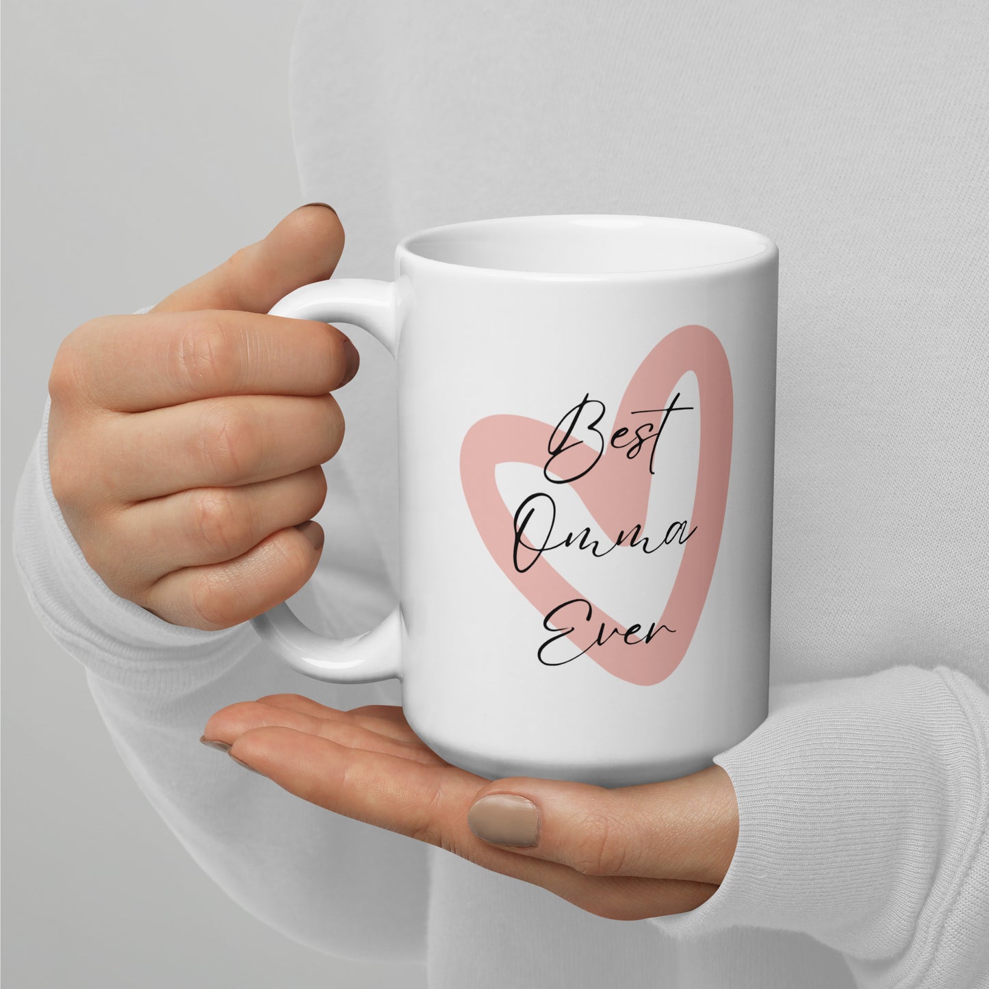 Best Omma (Mom) mug