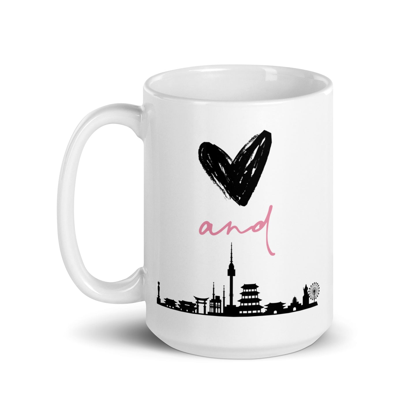 Heart and Seoul mug