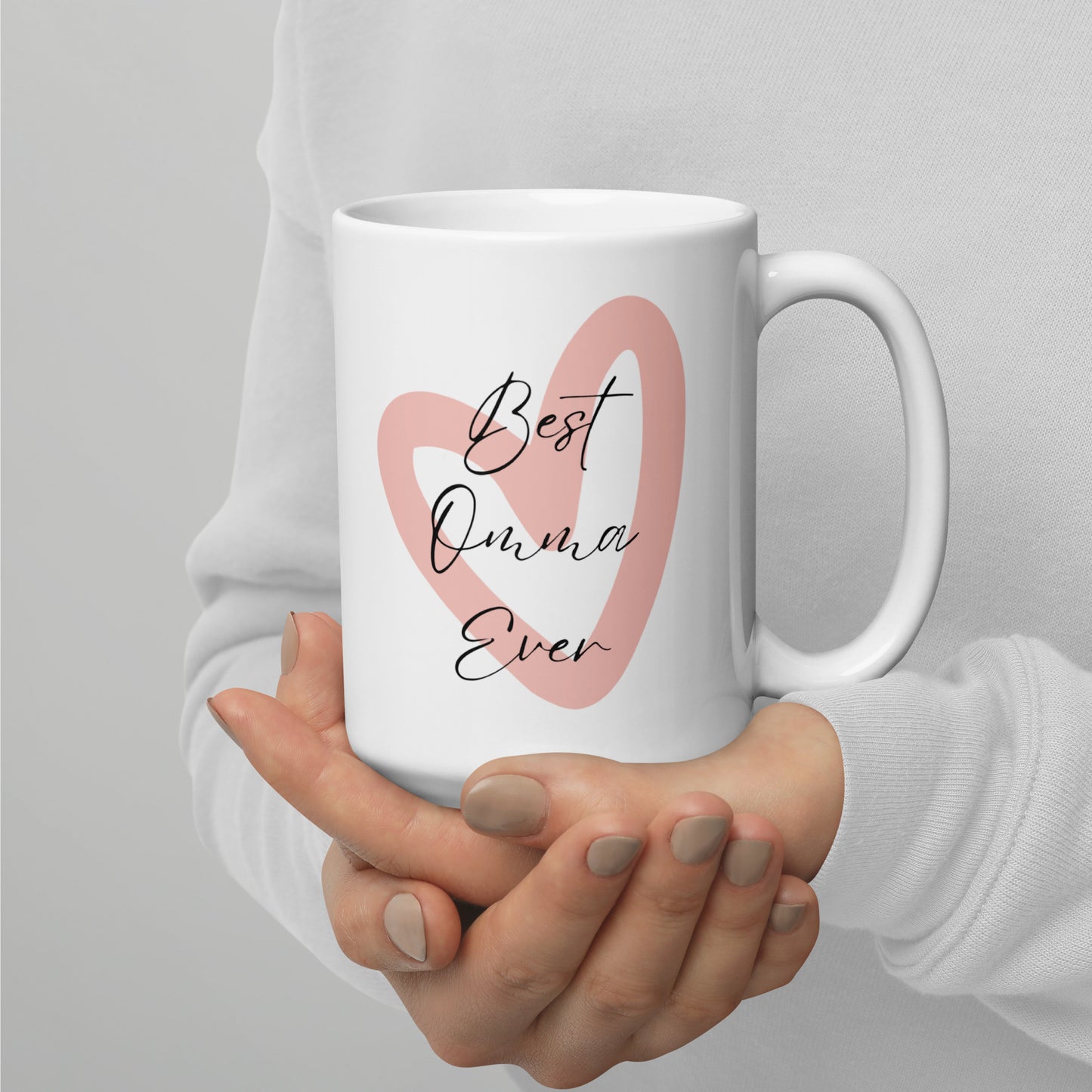 Best Omma (Mom) mug