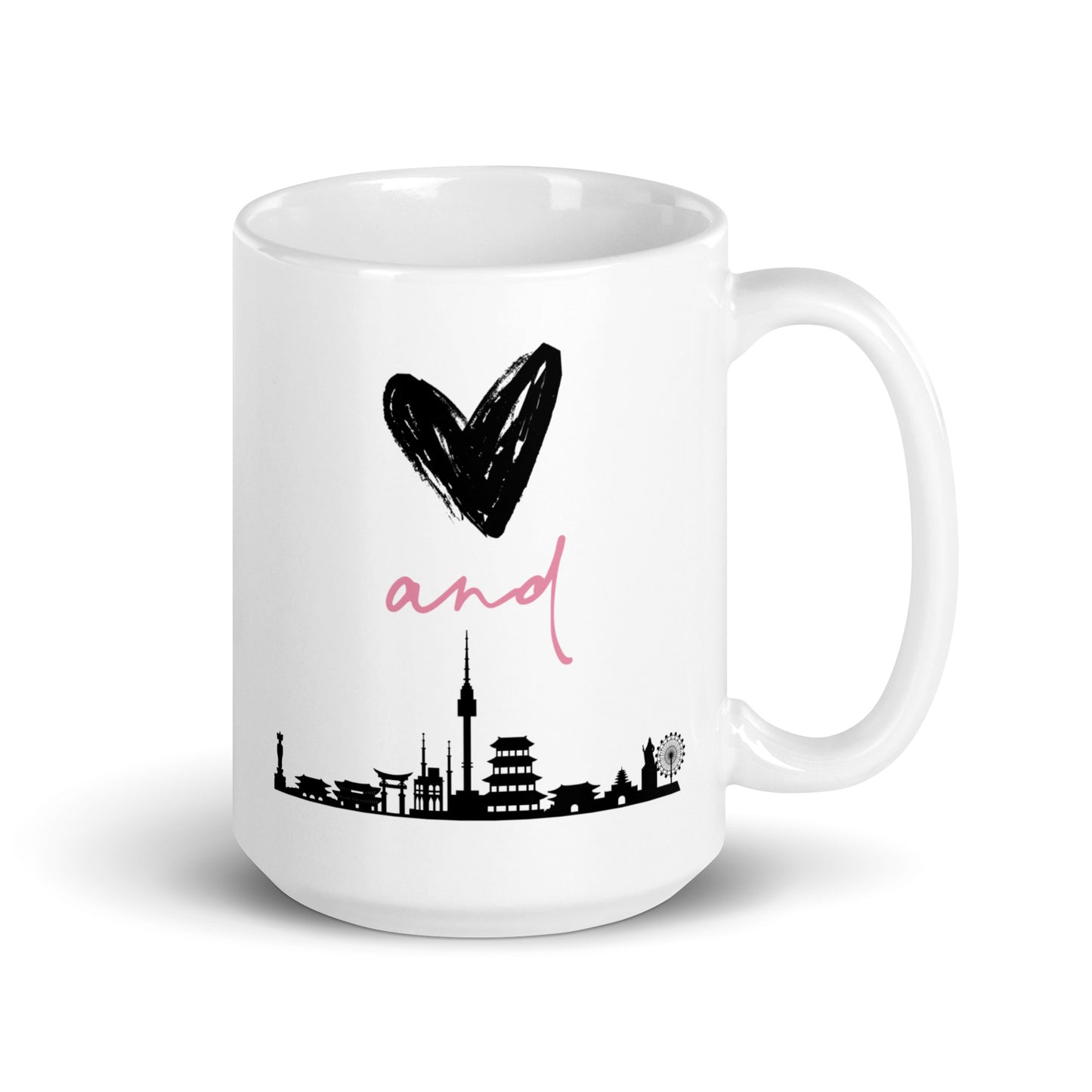 Heart and Seoul mug