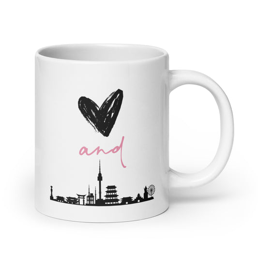 Heart and Seoul mug