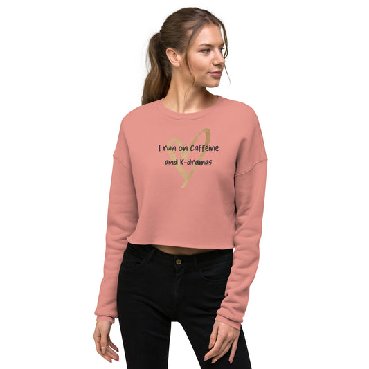 Caffeine Crop Sweatshirt